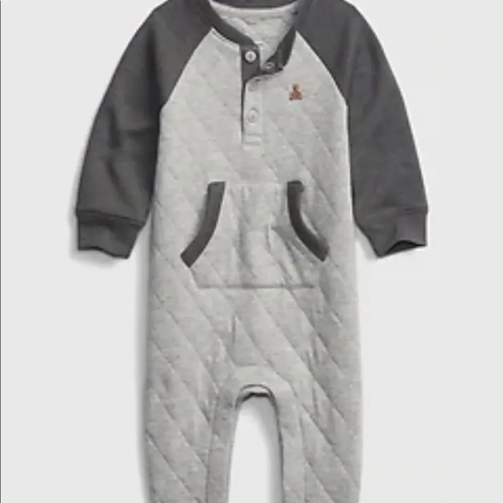 Baby Gap Quilted Romper 3-6m